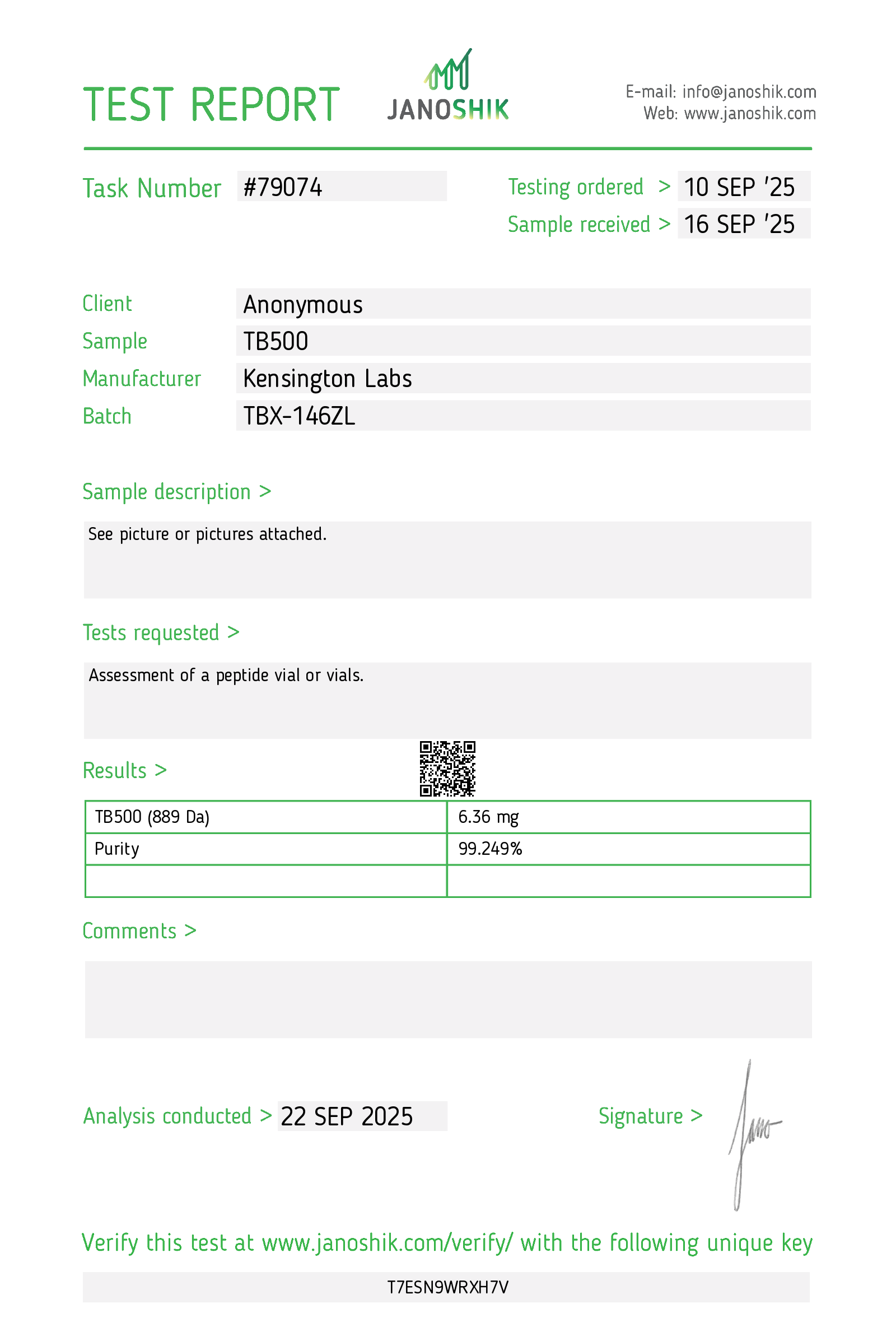 BPC 157 and TB500 Stack - 10mg - Image 2