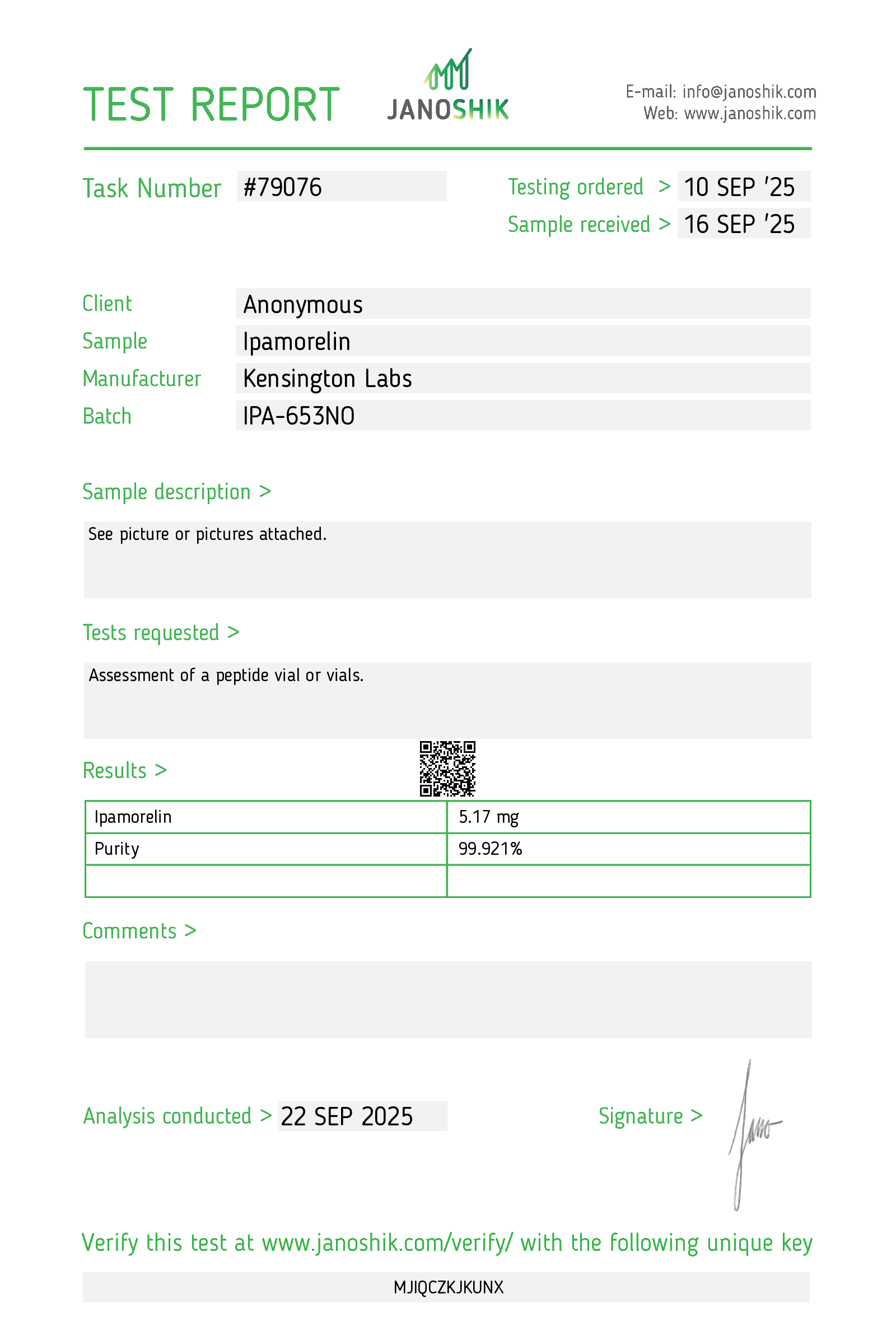 CJC-1295 (no DAC) & Ipamorelin Blend 10mg - Image 2