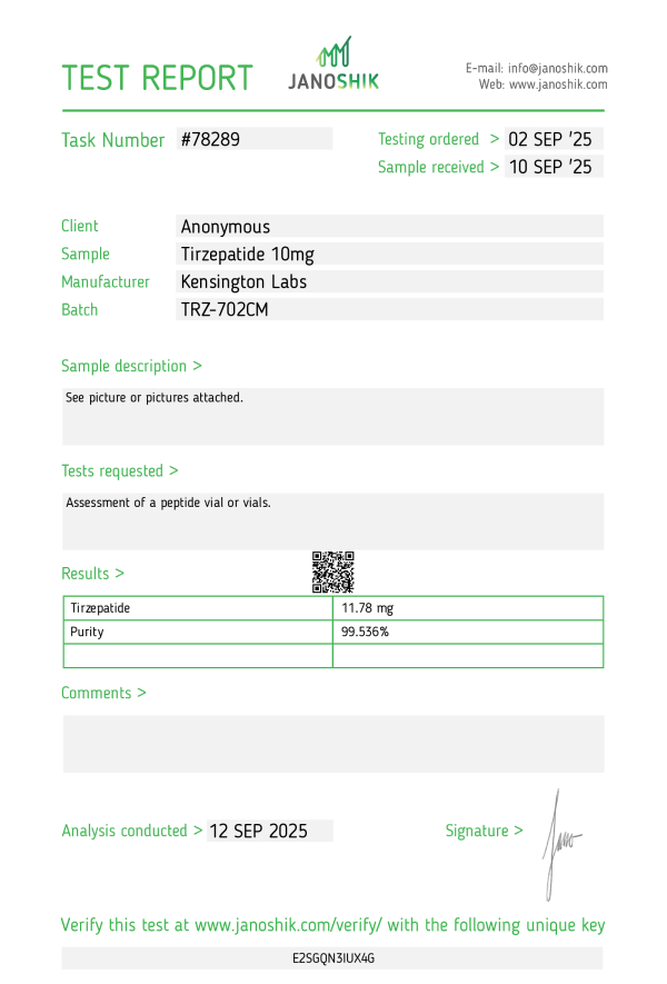 Tirzepatide- 10mg - Image 2