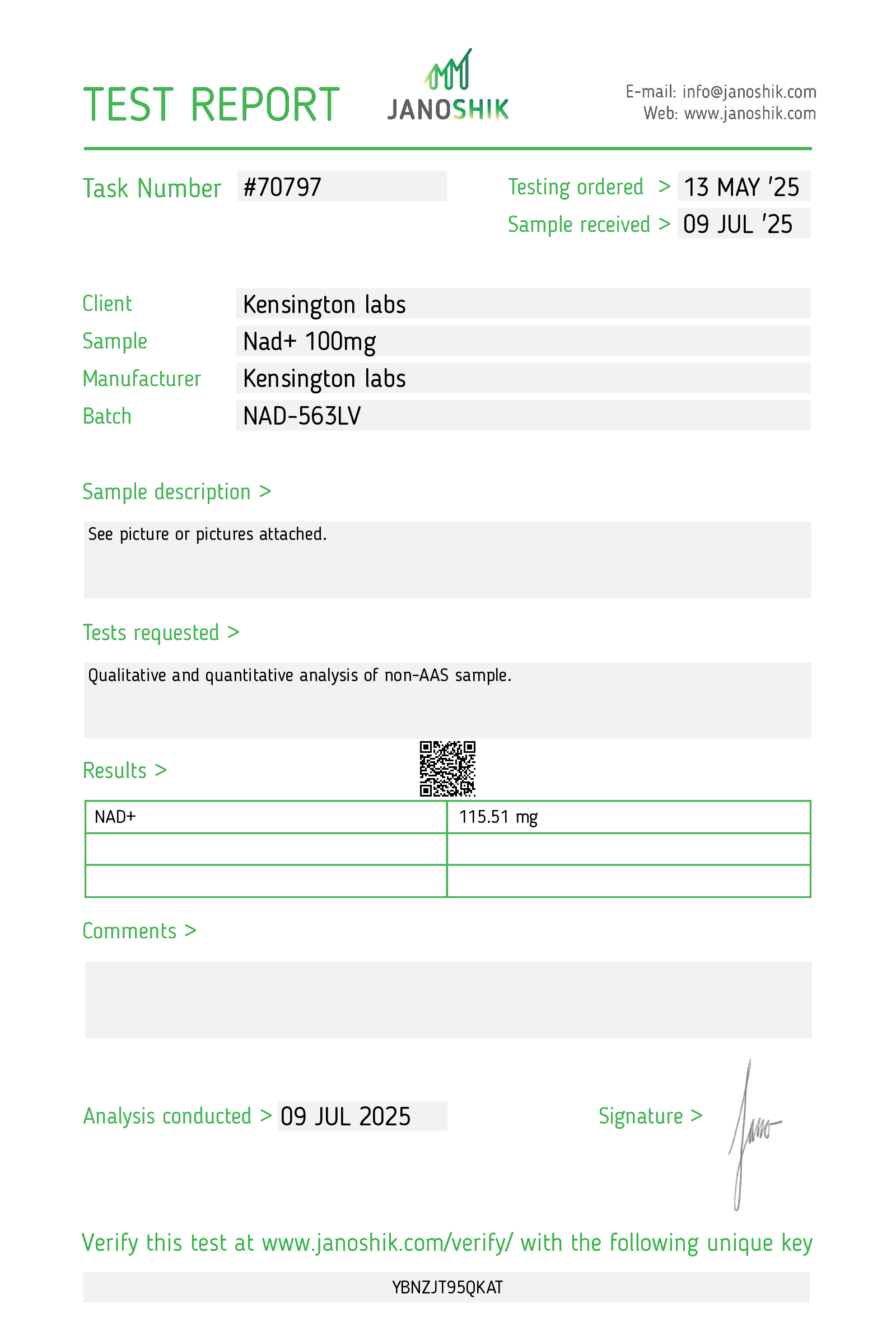 NAD+ - 500mg - Image 2