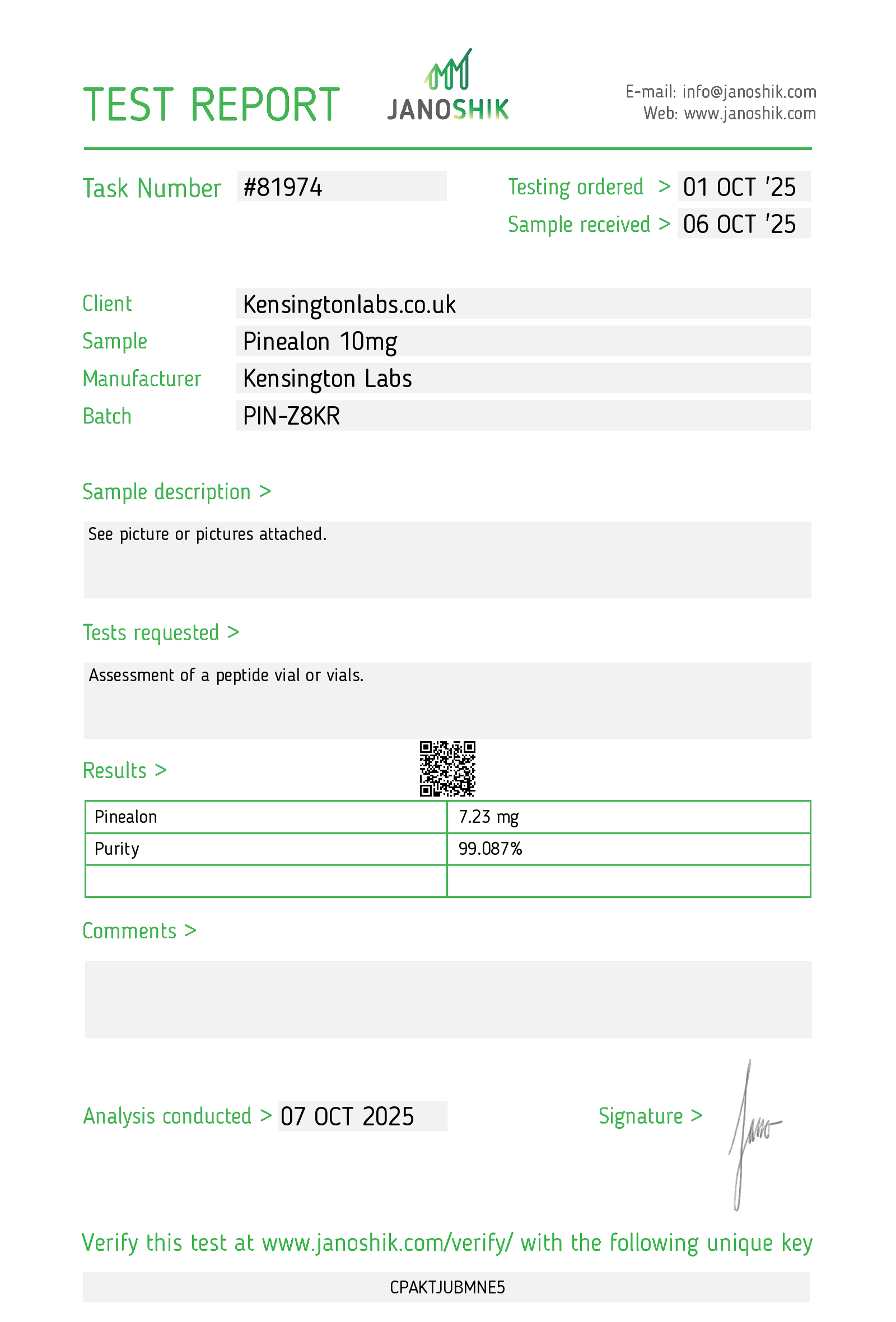Pinealon - 10mg - Image 2