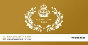 Kensington Labs blog post featured article including the kensington labs crest in white on a gold gradient background and the title of the article